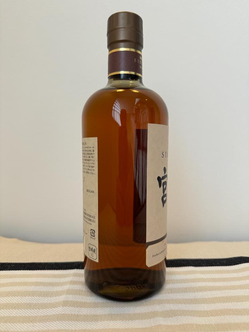 レア！終売品！ 宮城峡12年 700ml 未開栓 \"単一蒸留所モルト\"旧ラベル