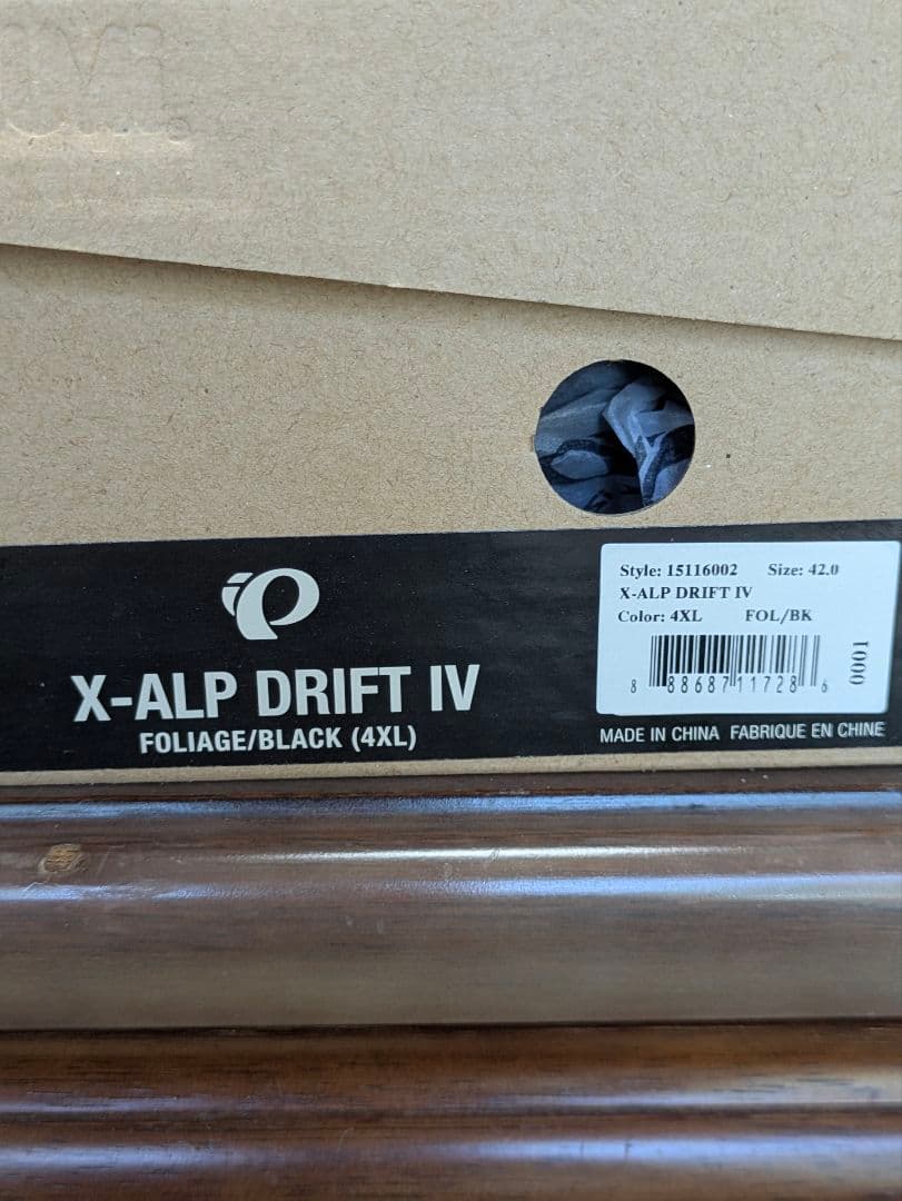 新品未使用パールイズミ X-ALP DRIFT IV SPD 26.5cm 箱有