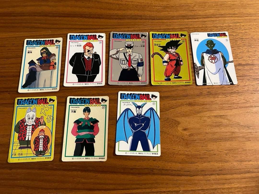 Drewドラゴンボール シール 孫悟空クリリン ナガサキヤ 当時物