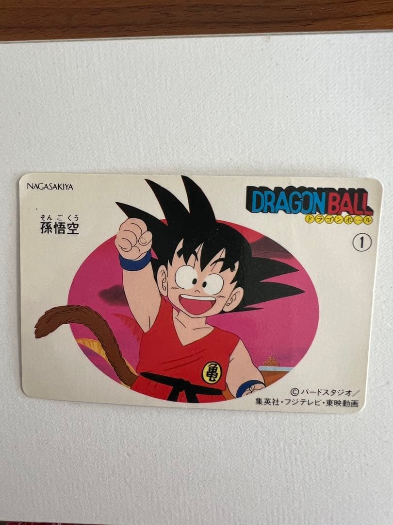 Drewドラゴンボール シール 孫悟空クリリン ナガサキヤ 当時物