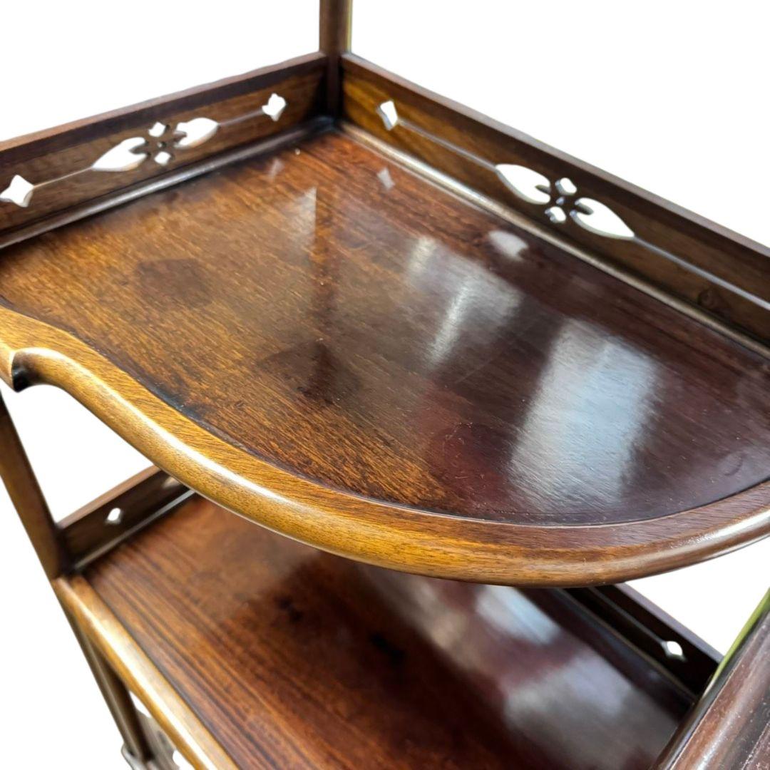 【希少】唐木家具 茶箪笥 レトロ アンティーク家具 古民具 古民家