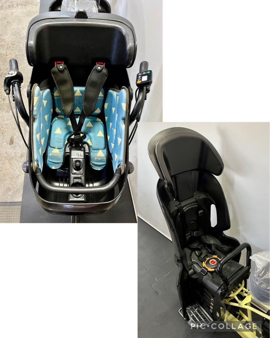 1年保証　新型　パナソニック　ギュットミニ　20インチ　黄色　電動アシスト自転車