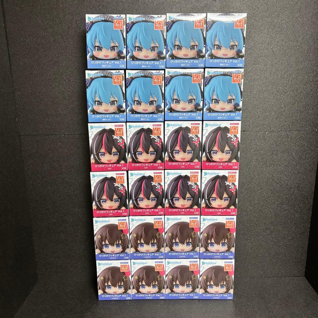 ホロライブ ひっかけフィギュア Vol.1 3種×8セット