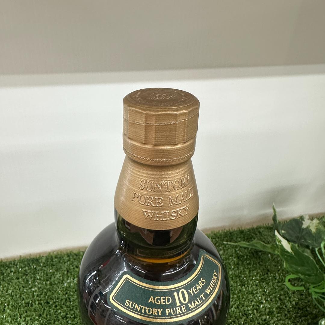 【ウイスキー】サントリー 山崎 10年 ピュアモルト グリーンラベル 700ml