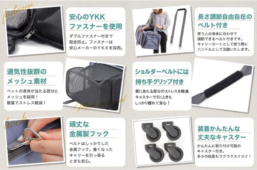 ペットキャリーカート ハウス型犬猫 災害時に大活躍 ラスト1点お早めにどうぞ