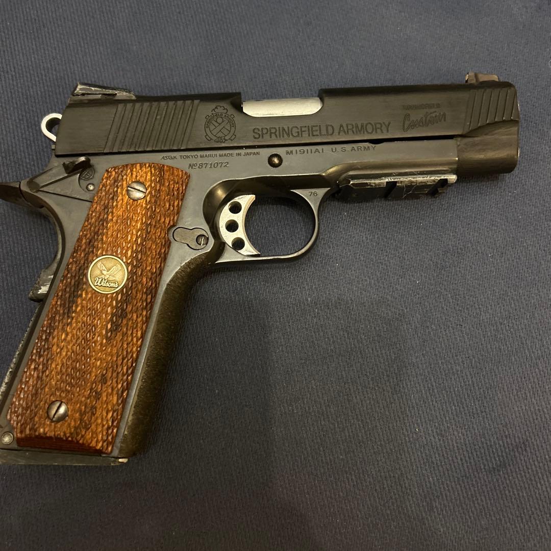 東京マルイ コルト ガバメント　スプリングフィールドカスタム　ガスブローバック