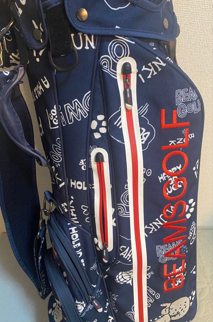 ビームスゴルフ　スヌーピー　キャディバッグ