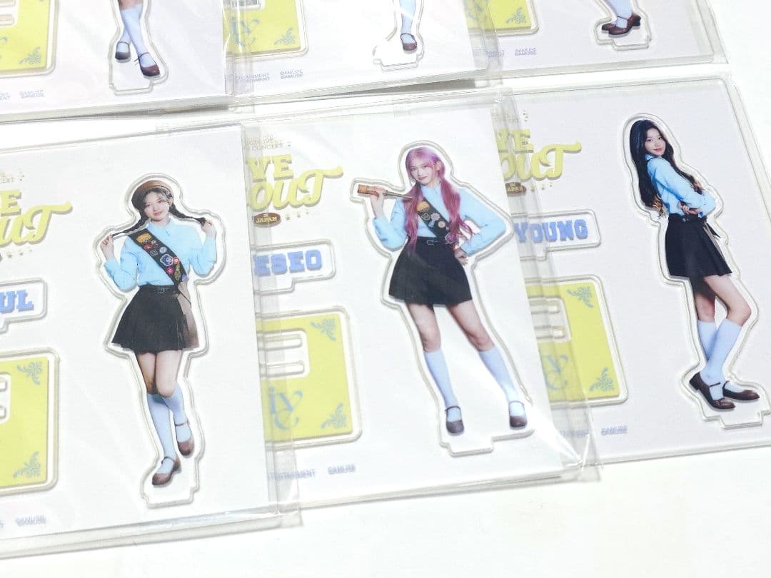 IVE アクリルスタンド全員 2025 IVE FANCONCERT SCOUT