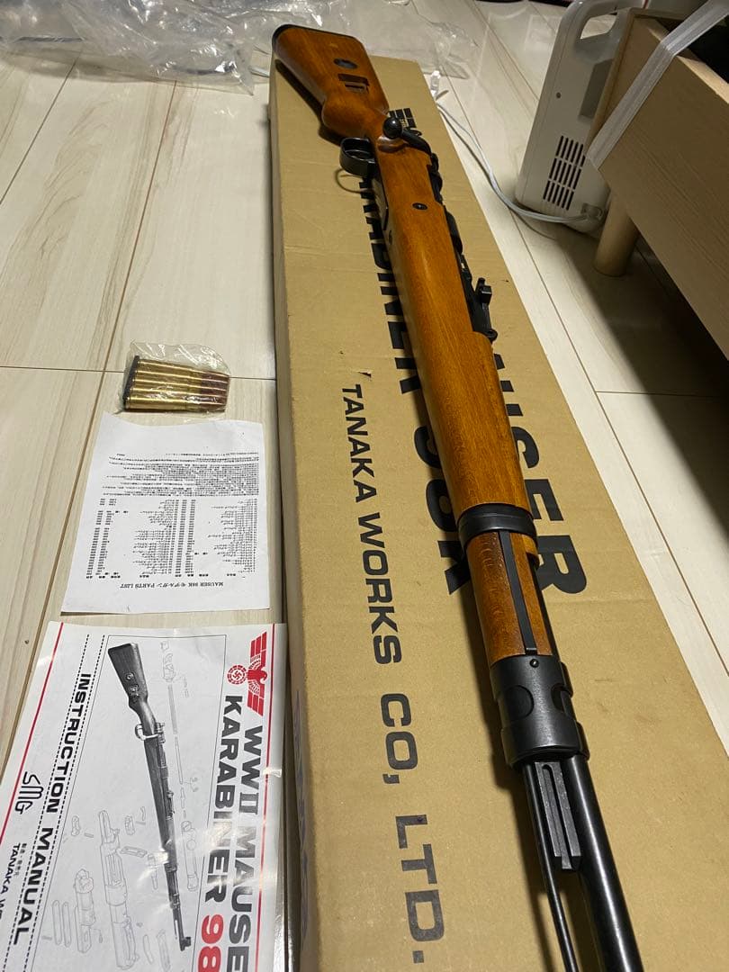 の*ん様 希少　TANAKA タナカ　モーゼル　KAR98k モデルガン　リアル