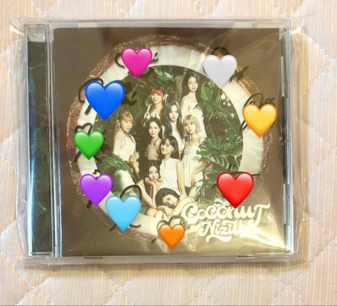 NiziU 直筆サイン 通常盤 CD coconut 全員