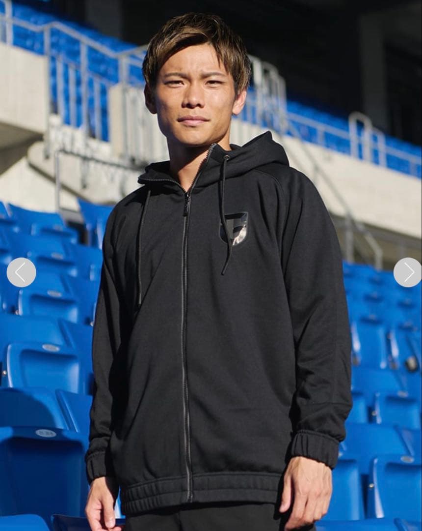 黒*猫様 ガンバ大阪 2025 HMP スウェットフルジップジャケット(ブラック