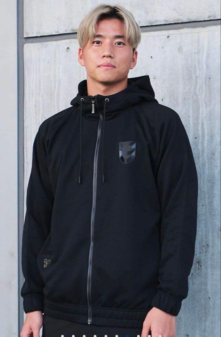 黒*猫様 ガンバ大阪 2025 HMP スウェットフルジップジャケット(ブラック