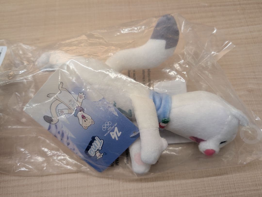 Lサイズ ティナ Tina ミラノコルティナオリンピック ぬいぐるみ 27cm