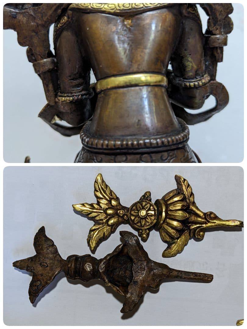 ♦中国 唐銅 仏像 古玩 仏教美術 仏具 古銅 釈迦如来坐像 古美術品 骨董品