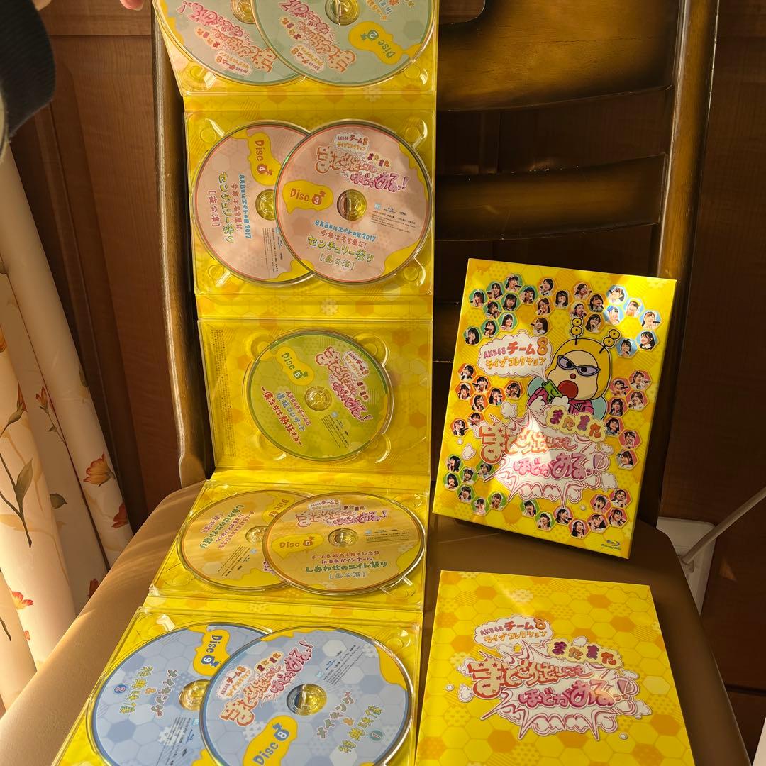 AKB48 チーム8 ライブDVD 生写真つき