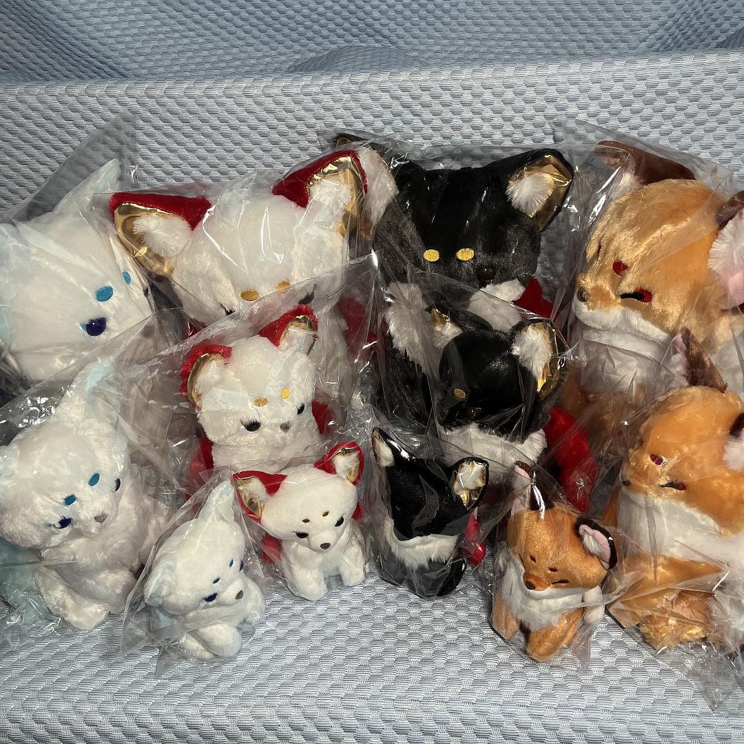 新品まとめ売り【ちょコンとキツネ】九尾 錦雅 ウルトラBIG JB ST 12体