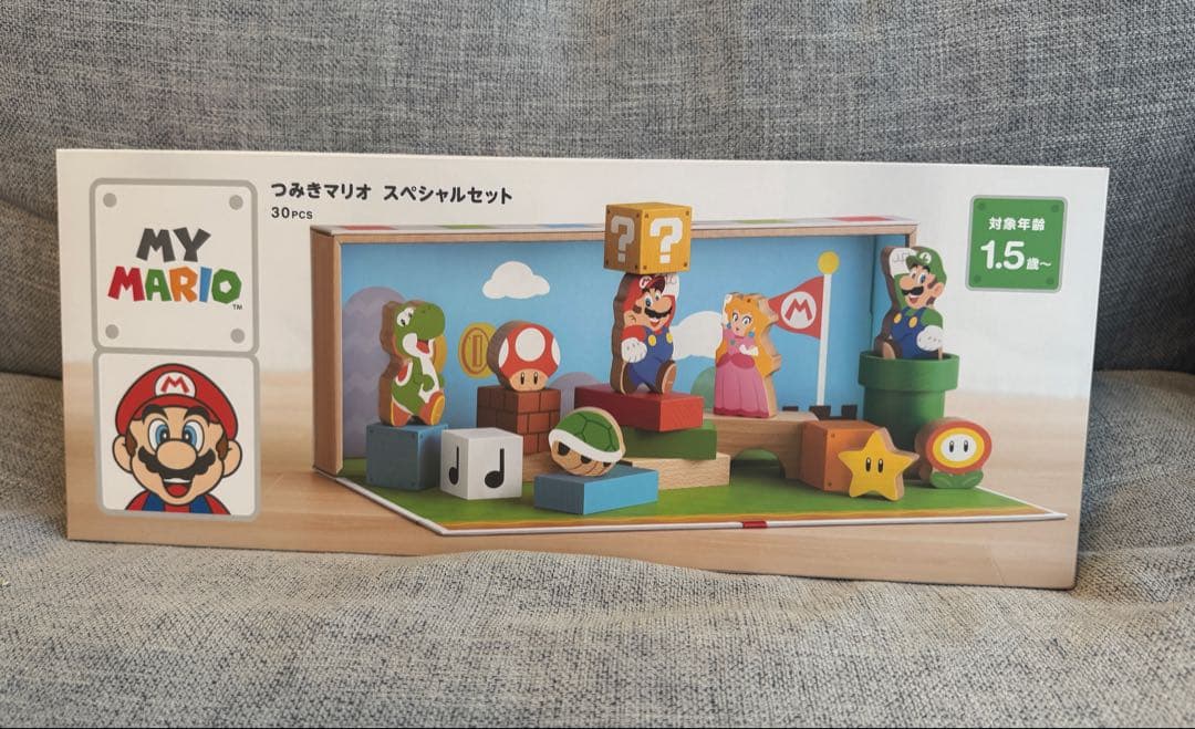 【New】任天堂ストア限定！　つみきマリオ スペシャルセット 30個　知育