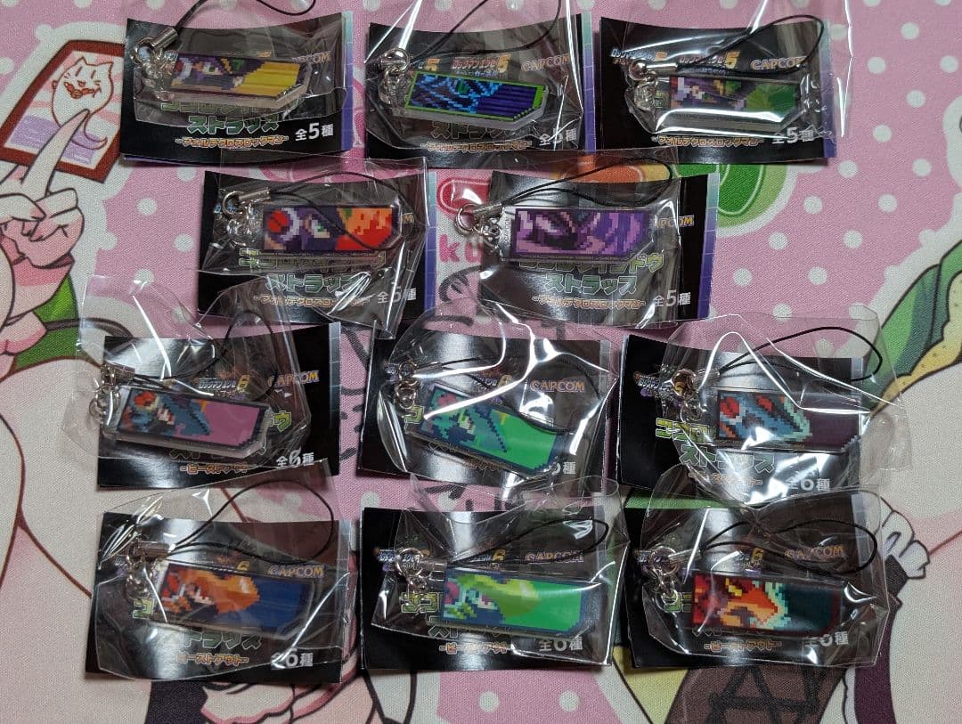 ロックマンエグゼ ココロウインドウストラップ 11種フルコンプセット