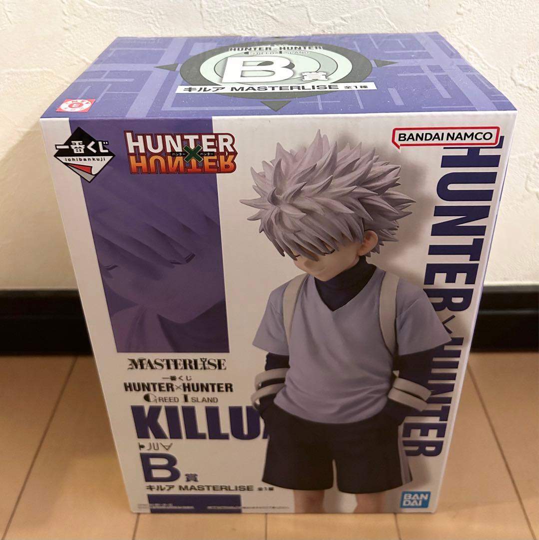 一番くじ　ハンターハンター　ゴン　キルア　ジン　ビスケ　ゲンスルー　フィギュア
