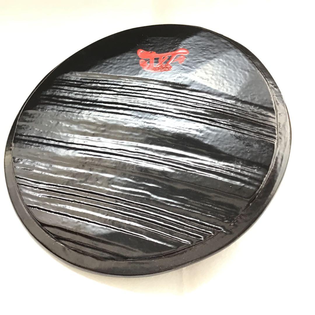 茶道具　常滑焼　種壷水指　天神窯　山田健吉　妙玄斎書付　替蓋栞共紙箱S220MS