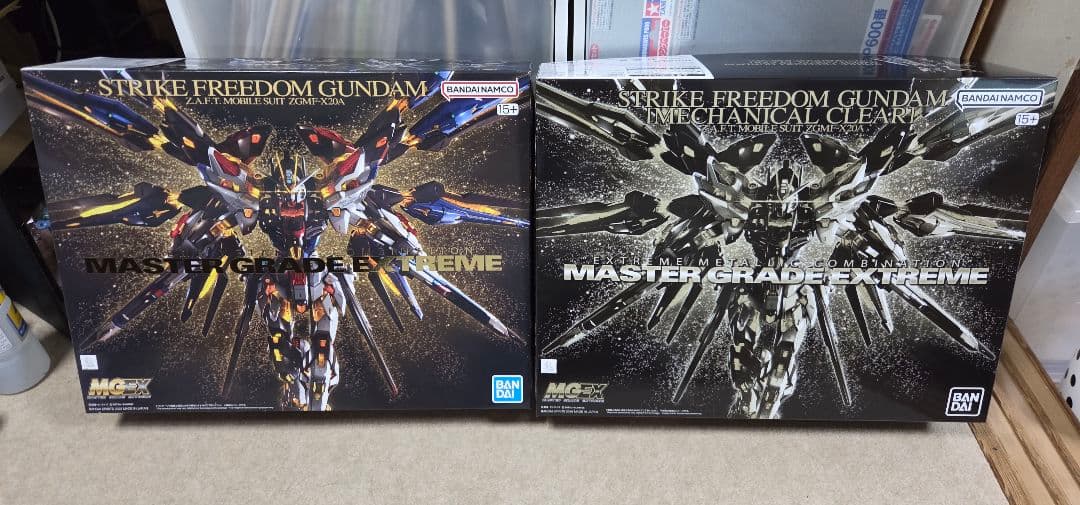 MGEX ストライクフリーダムガンダム メカニカルクリア