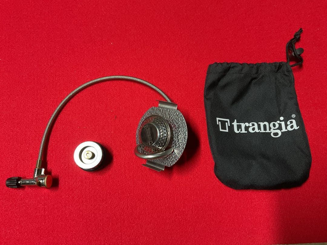 希少品trangiaレギュレーター機能・純正品GAS・BURNER動作良好超美品