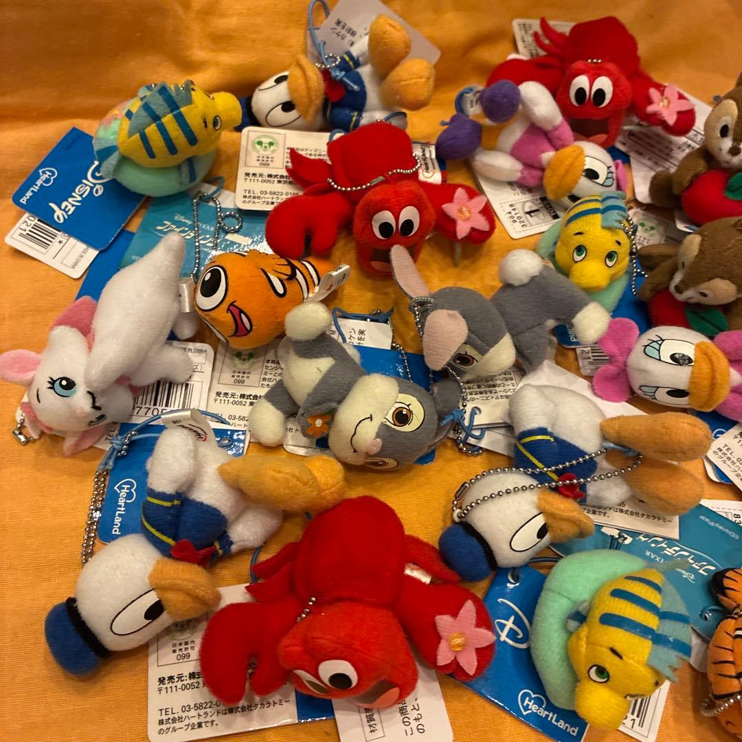 ディズニー　ミニマスコットキーチェーン　まとめ売り　20こ
