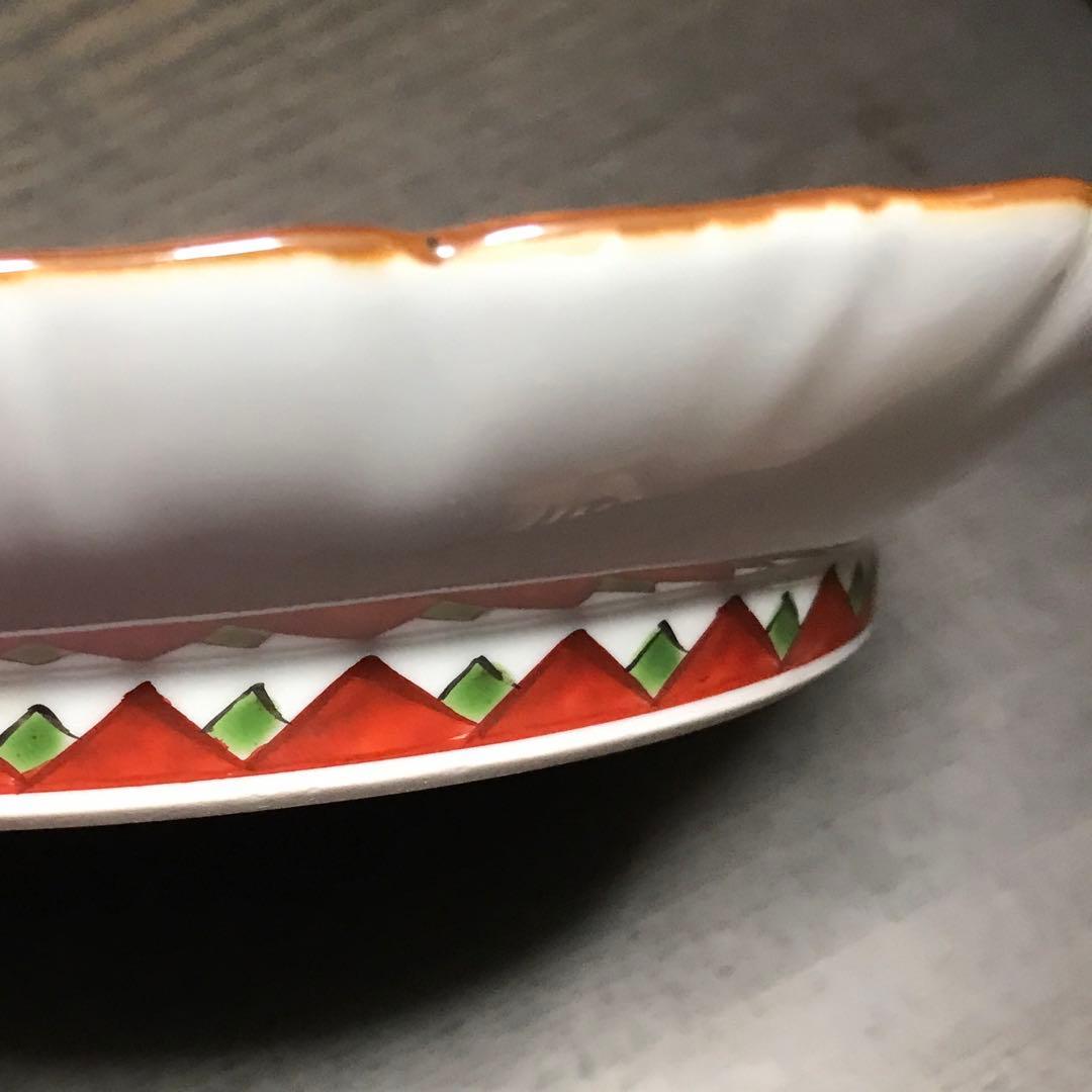 源右衛門窯 花鳥紋 銘々皿 5客揃