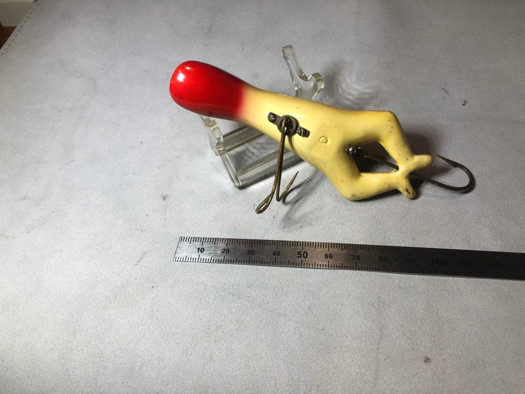 オールド ヘドン ルーニー フロッグ 5/8 レッドヘッド　珍品