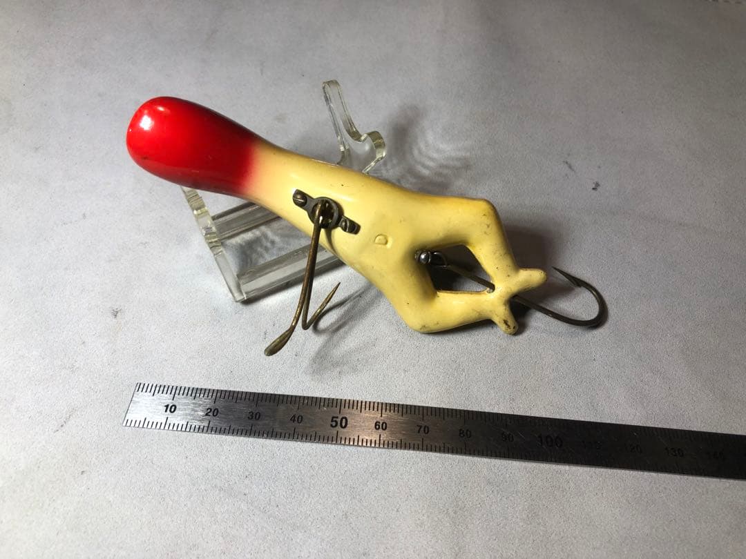 オールド ヘドン ルーニー フロッグ 5/8 レッドヘッド　珍品