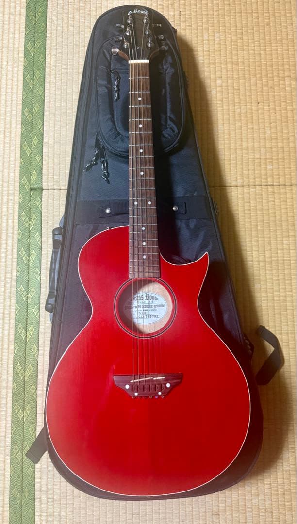 GRASS ROOTS G-AC-45 ケース付コンパクトアコースティックギター