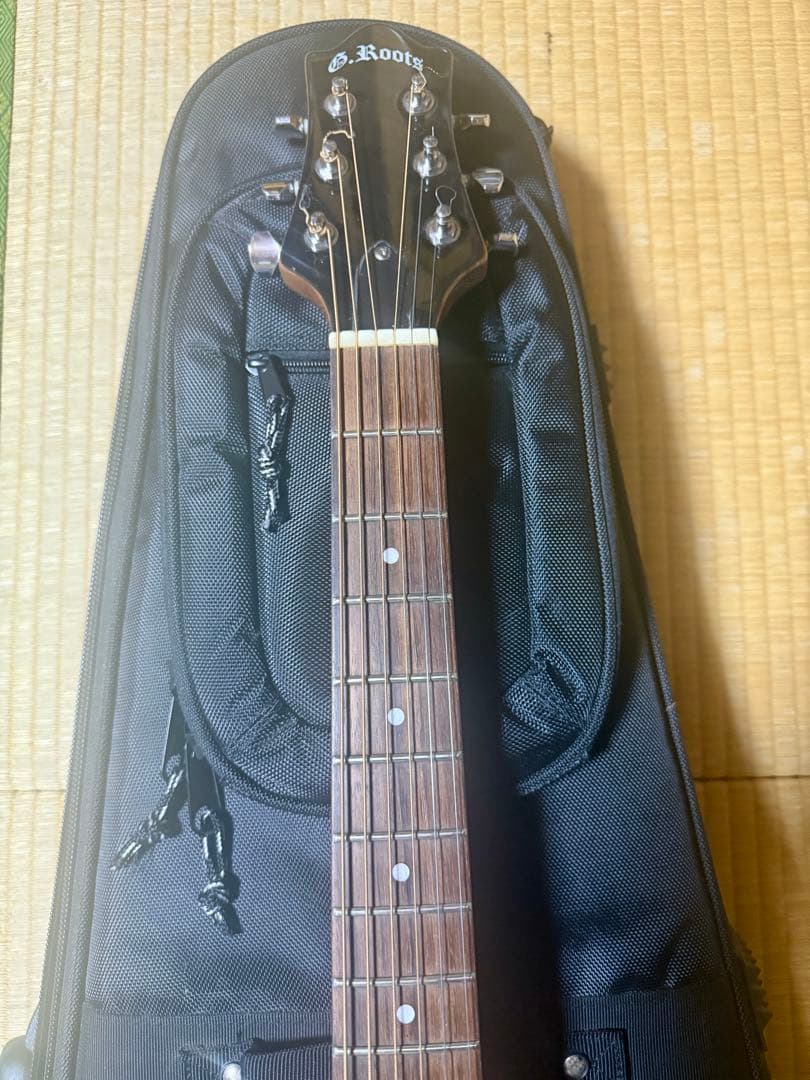 GRASS ROOTS G-AC-45 ケース付コンパクトアコースティックギター