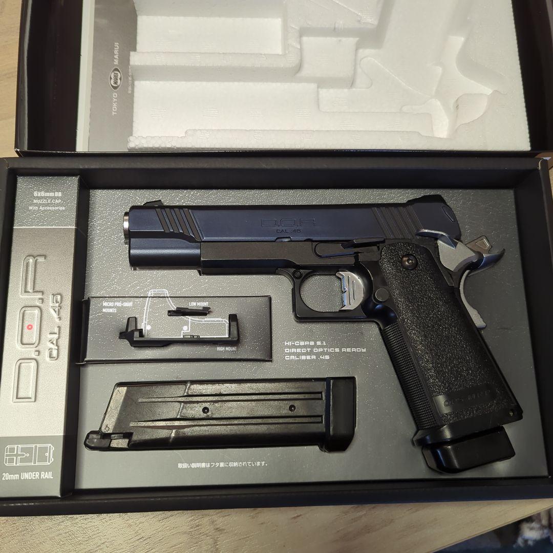 D.O.R CAL .45 メタルブルーカスタム ガスブローバック