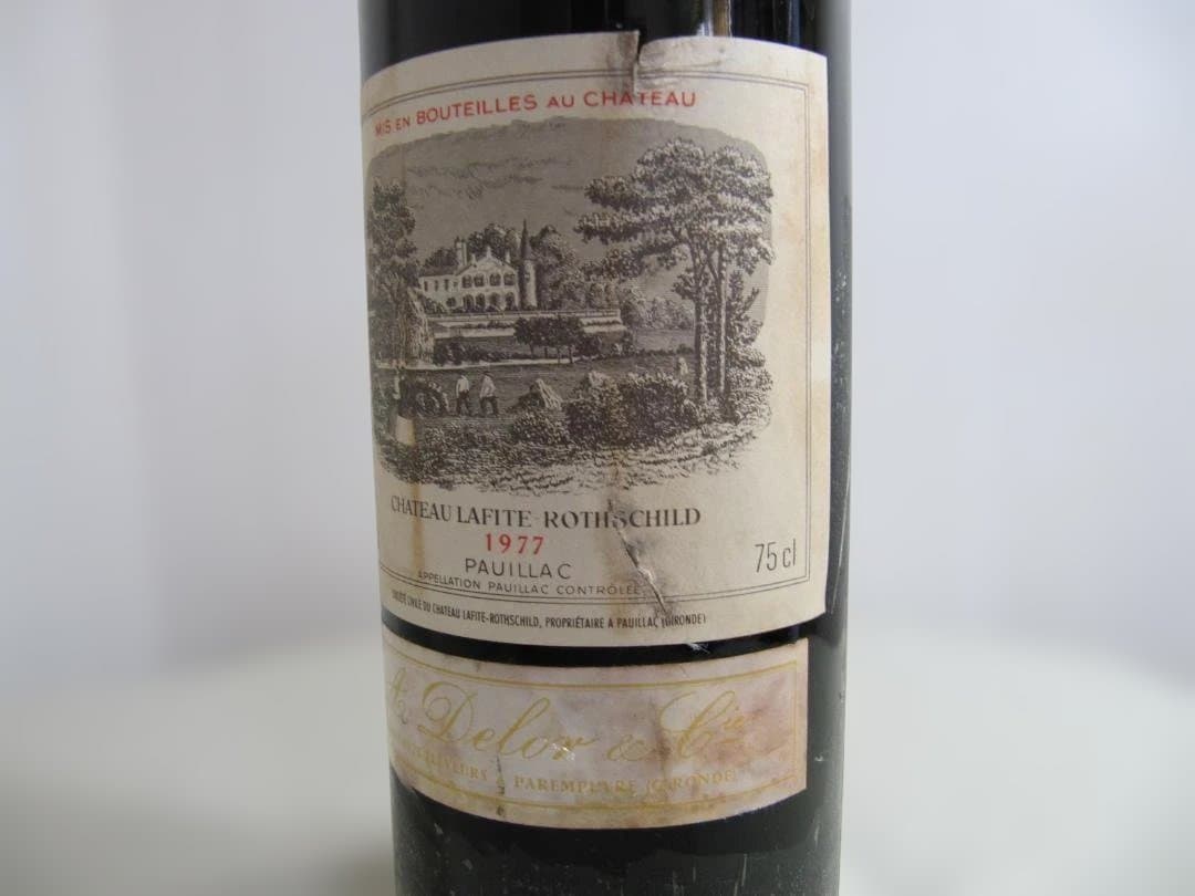 シャトー　ラフィット　ロートシルト　1977年 赤ワイン