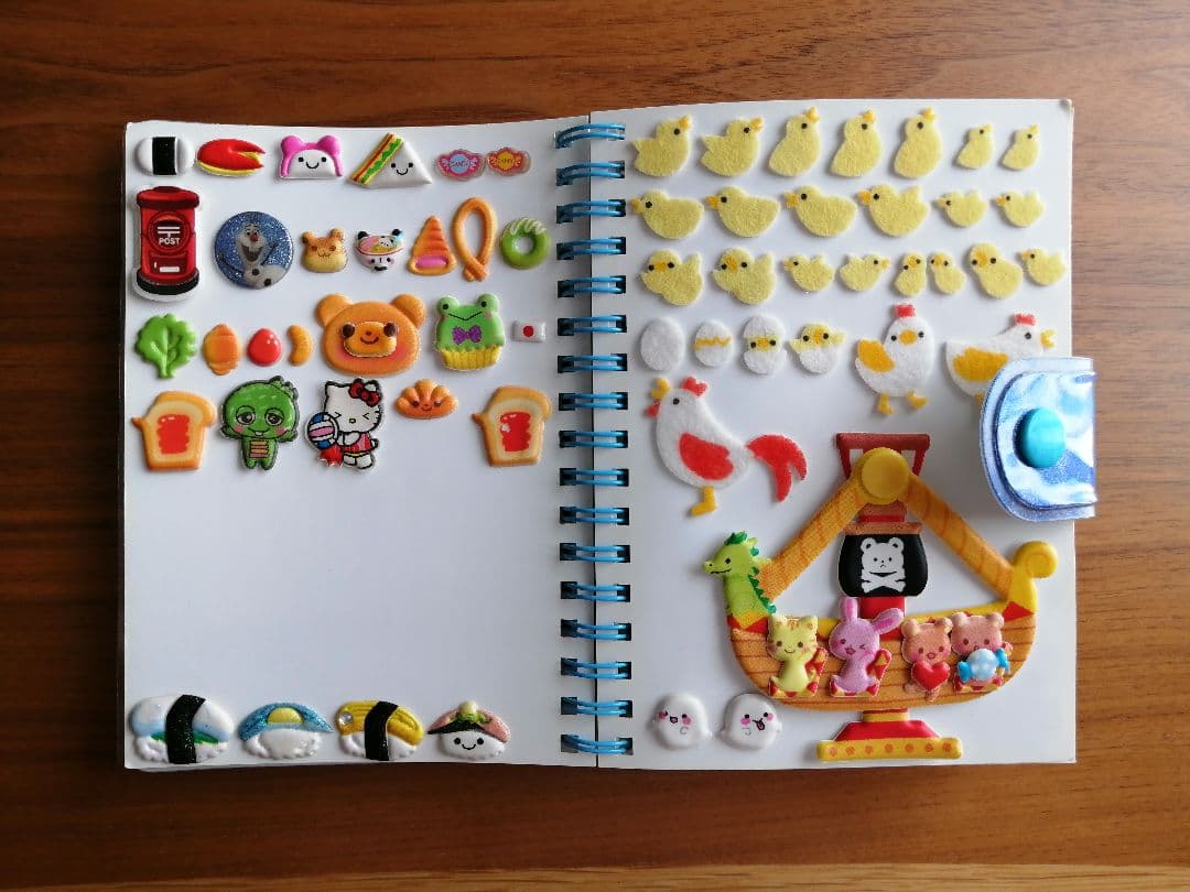 【平成レトロ】当時物　シール帳　小学生女子