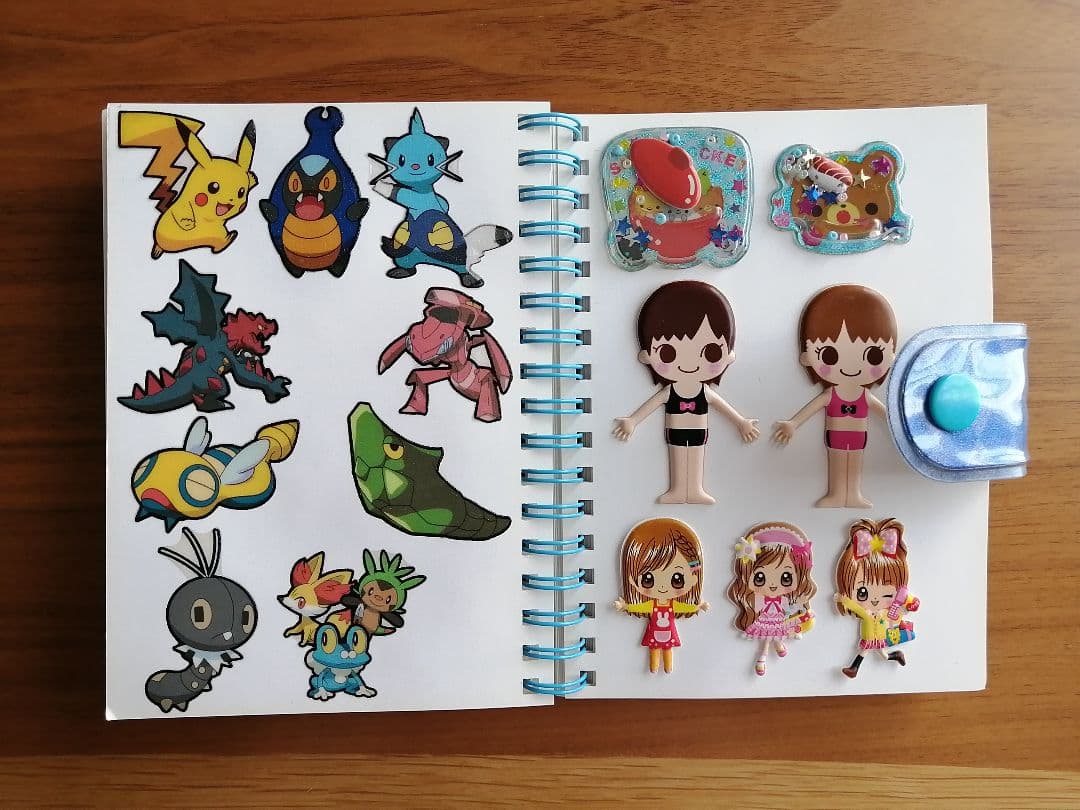 【平成レトロ】当時物　シール帳　小学生女子