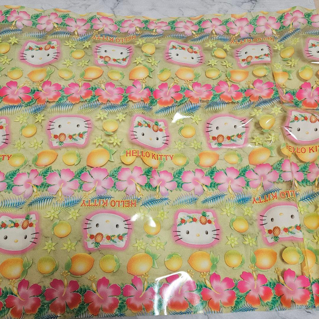 トロピカルキティ ビニール生地 サンリオ
