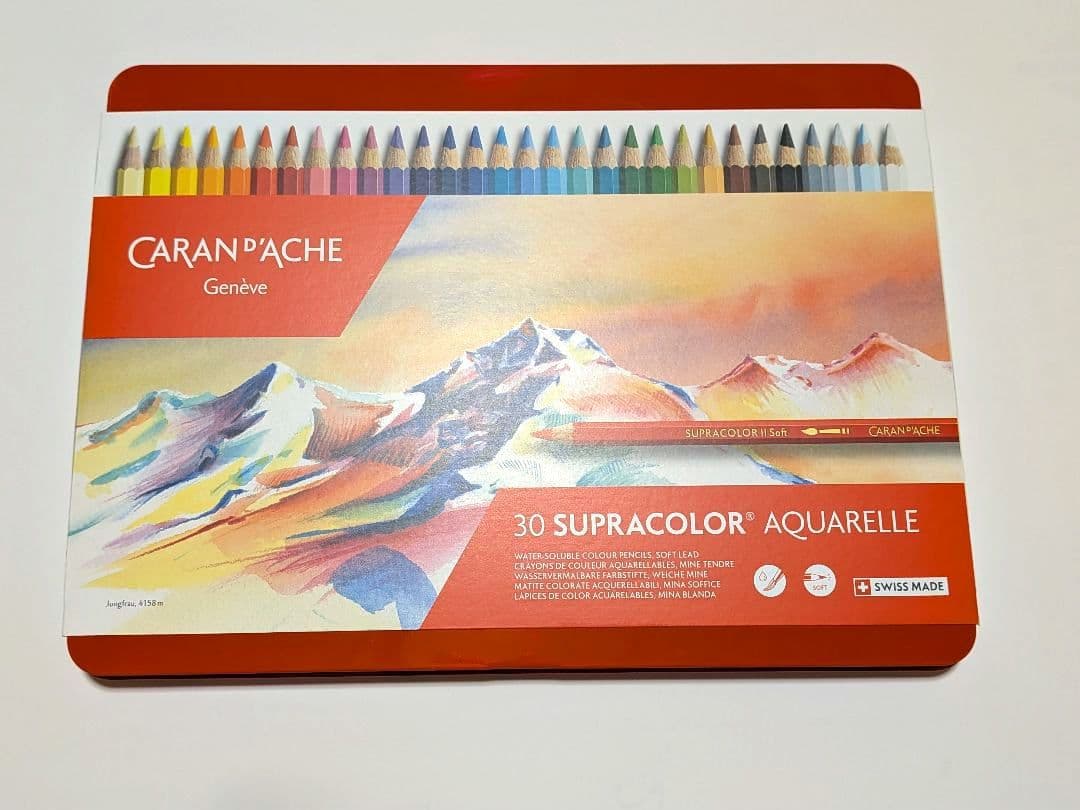 カランダッシュ スプラカラー ソフト 水彩色鉛筆 30色セット