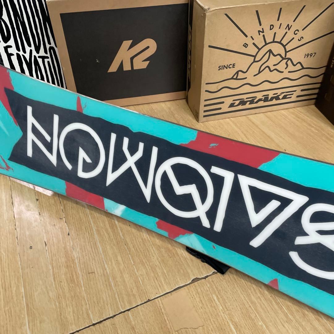 SALOMON×HEAD　サロモン　キッズスノーボードセット　ヘッドバイン付