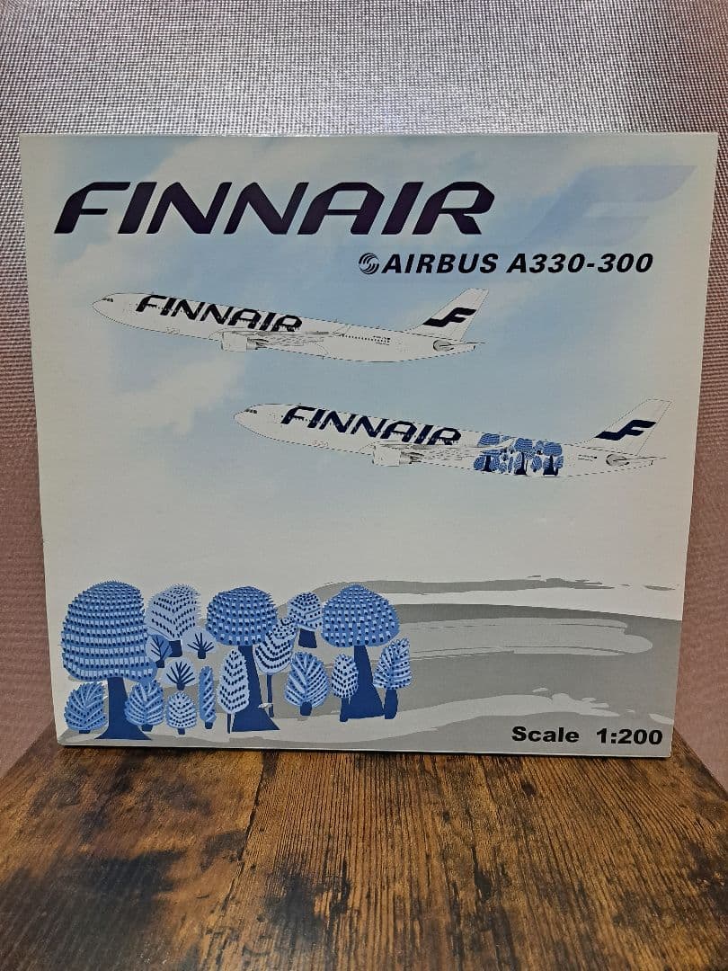 フ*ス様 【希少・美品】FINNAIR A330-300 1/200 マリメッコ