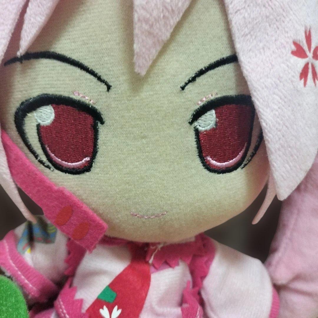 桜ミク　サクラミク　ピンクぬいぐるみ　　希少　初音ミク