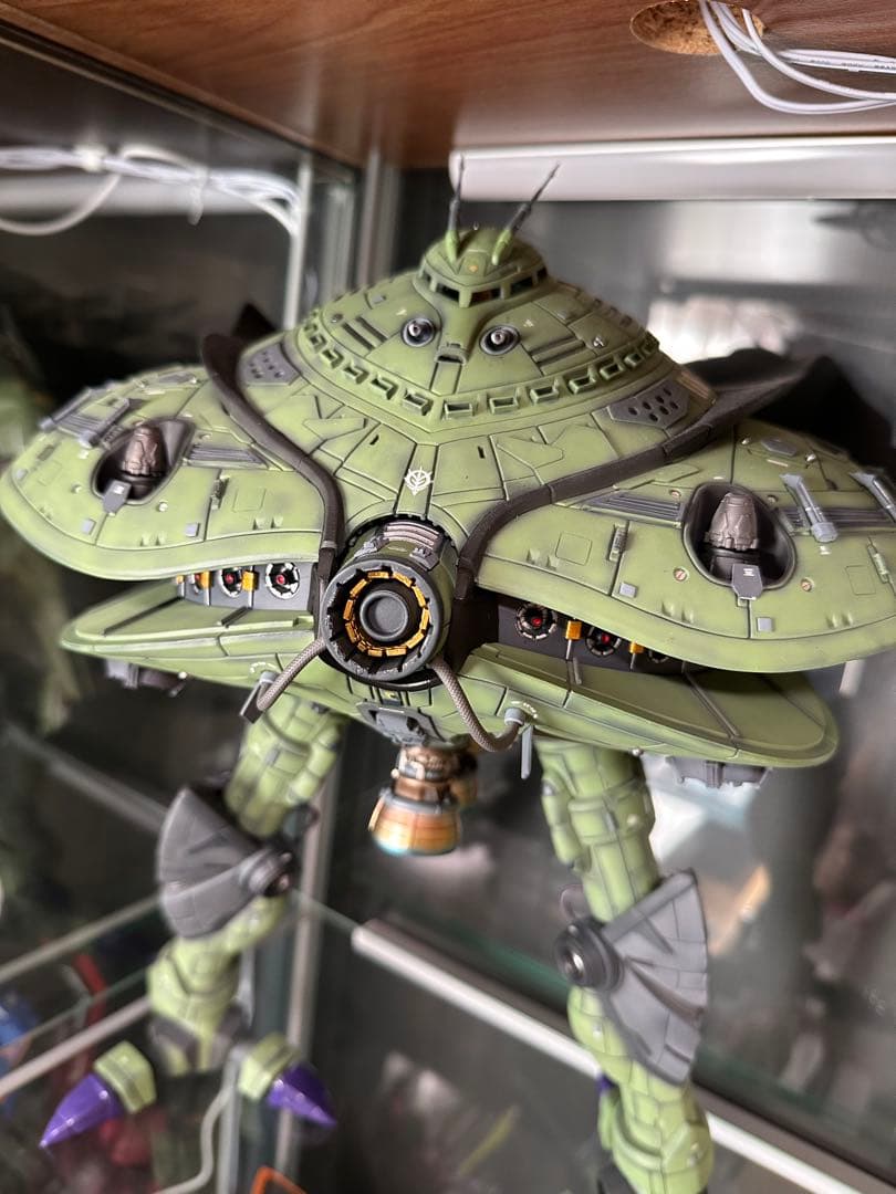 ビグザム　巨大徹底改修一点物　ガンプラ　ガンダム　コアブースター2機