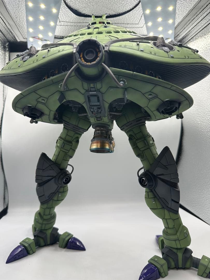 ビグザム　巨大徹底改修一点物　ガンプラ　ガンダム　コアブースター2機