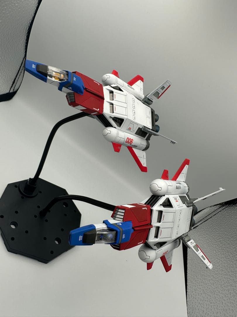 ビグザム　巨大徹底改修一点物　ガンプラ　ガンダム　コアブースター2機