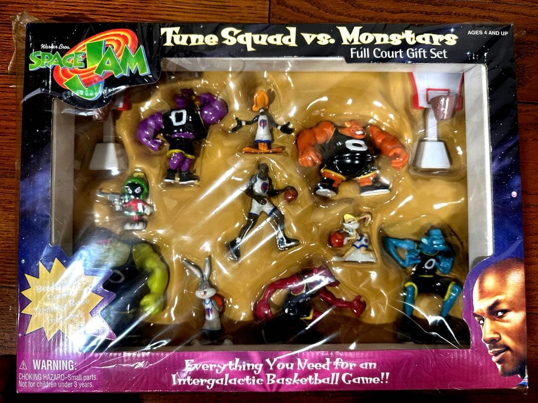 新品 ビンテージ スペースジャム マイケルジョーダン バックスバニー フィギュア