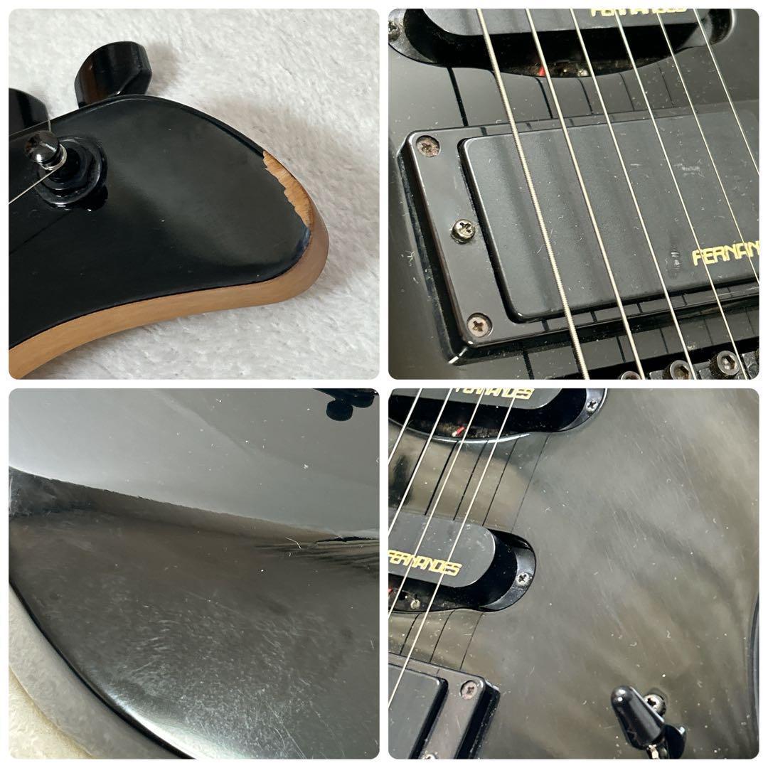 FERNANDES FR-55 フェルナンデス エレキギター ブラック