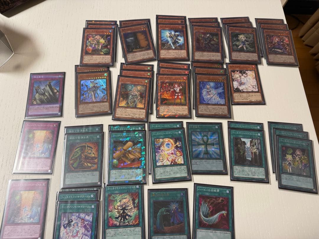 【値下げ可】遊戯王　引退　デッキ　蟲惑魔　ウィッチクラフト　sin まとめ売り
