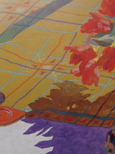 北村さゆり、【卓上】、希少な額装用画集より、新品額装