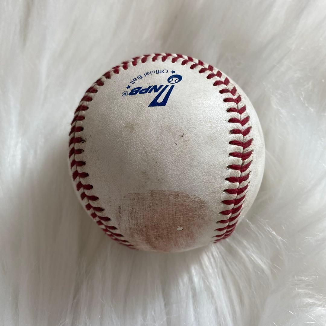 度会隆輝選手の直筆サインボール NPB公式試合球