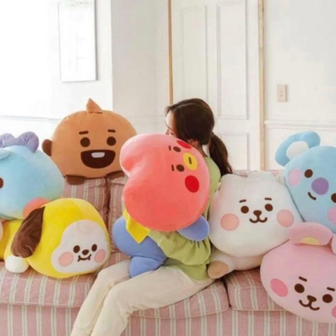 BTS bt21 ベビー スーパーピロークッション RJ TATA